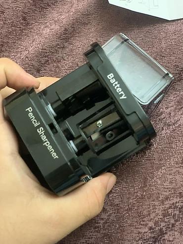 bıcaq qabı: Məhsul: Elektrik qələm itiləyən (Pencil Sharpener) Xüsusiyyətlər: - — 2