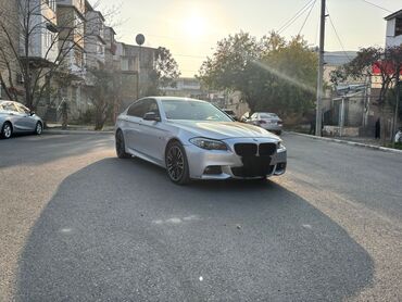 BMW: BMW 5 Series (F10) sedan – gümüş rəng. Texniki xüsusiyyətlər və — 3