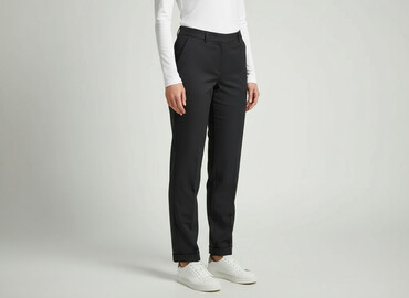 Women's Pants: Spodnie materiałowe damskie, rozmiar S