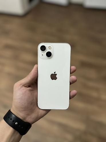 кол чырак фото: IPhone 13 Белый Фейс айди работает Трутон есть Батарея 88% родная — 2