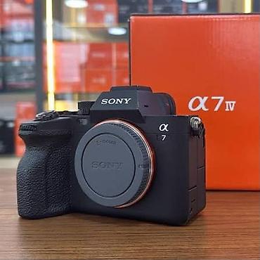 Техника и электроника: Sony Alpha 7 IV (a7 IV) tam kadr aynasız fotoaparat gövdəsi - E-mount — 1