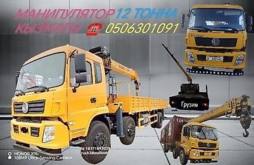 Услуги манипулятора 12 тонн - Грузовой автомобиль с