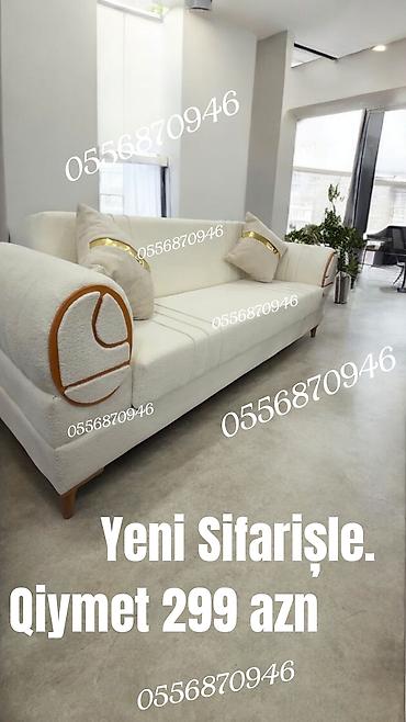 salon masa: Klassik divanlar salon divanları – yumşaq parça örtüklü — 9