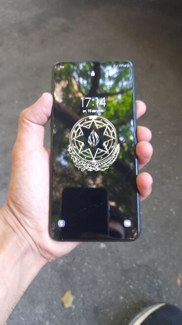 Samsung: Samsung Galaxy A20s, 32 GB, rəng - Qara, Barmaq izi