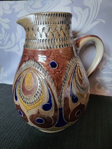 Čajnici: Nov velik bokal,rucni nemacki grncarski rad iz 70ih. Nov bokal,sve na na lalafo.rs — 7 Čajnici: Nov velik bokal,rucni nemacki grncarski rad iz 70ih. Nov bokal,sve na — 7