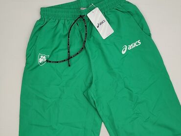 Tracksuit bottoms for men, S (EU 36), Asics, condition - Good