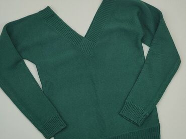 długa sukienki butelkowa zieleń: Sweter, M, stan - Bardzo dobry