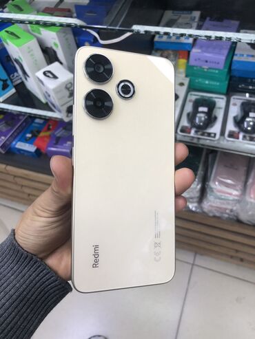 россрочка телефон: Redmi, Redmi 13, Новый, 256 ГБ, цвет - Бежевый, 2 SIM
