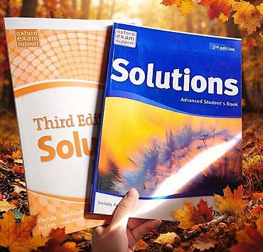 solutions advanced: Oxford Solutions Workbook & Students book Original. New Район — 1