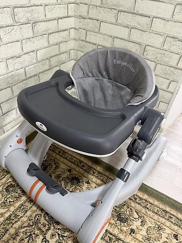ходунки фирм: Ходунки-толкатель Babywalker (серо-графитовые) - Универсальная модель — 1
