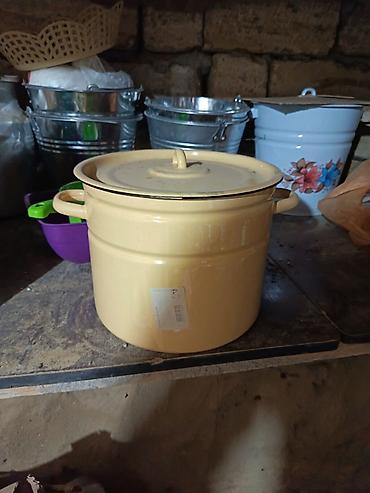 Tava-qazan dəstləri: Qazan, rəng - Ağ — 3