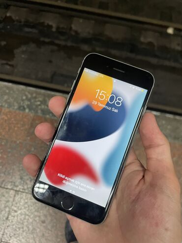 islemis telefonlarin satisi: IPhone 6s, 128 GB, Space Gray, Barmaq izi