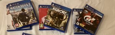 PS4 (Sony Playstation 4): PlayStation 4 üçün oyun diskləri satılır.Farcry primal,Watch Dogs