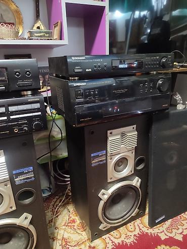 sweep jagodina: Pioneer Hi-Fi komplet – CD, kasetofon, tuner, pojačalo + zvucnici — 7