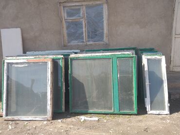 бронированные окна: Деревянное окно, Б/у, Самовывоз