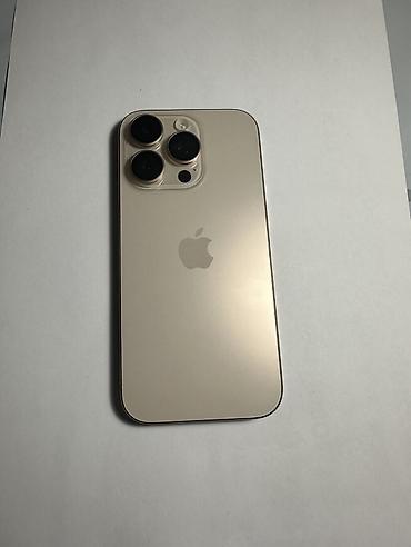 iphone hs: IPhone 16 Pro, Б/у, 128 ГБ, Desert Titanium, 89 % — 1