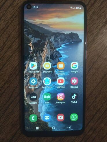 ikinci el telifonlar: Samsung Galaxy A11, 32 GB, rəng - Qırmızı, Barmaq izi