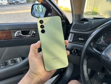 samsung galaxy a7: Samsung Galaxy A14, Колдонулган, 128 ГБ, түсү - Жашыл, 2 SIM