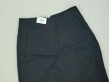 lniane spodnie pull and bear: Spodnie materiałowe damskie, rozmiar M — 1