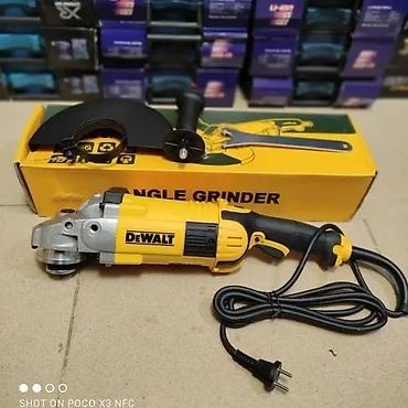 DEWALT bucaqslı daşkəsən (Angle Grinder) Texniki göstəricilər: - Güc