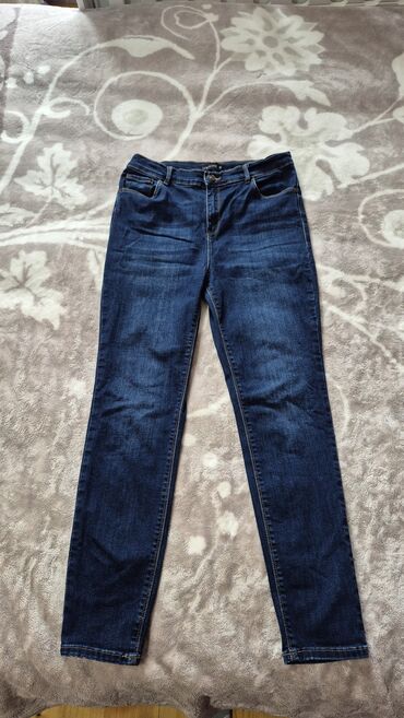 Другая женская одежда: Qadın şalvar dəsti – 4 model 1) Tünd mavi skinny cins şalvar -