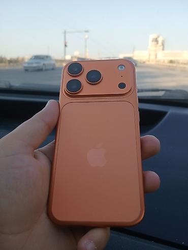 dubay iphone 17 pro max: IPhone 17 Pro Max, 1 TB, Narıncı, Zəmanət, Barmaq izi, Simsiz şarj — 2