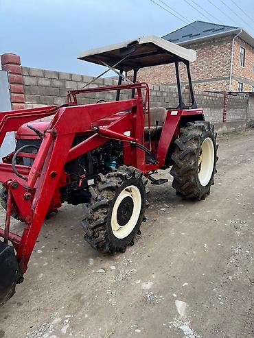 Другие мини-тракторы: Фронтальный мини-трактор, красный, с навесным погрузчиком Описание: - — 17