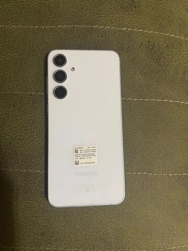 Samsung Galaxy A55, 128 GB, rəng - Mavi, Barmaq izi, Simsiz şarj, İki sim kartlı