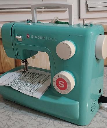 Tikiş maşınları: SINGER Simple tikiş maşını Əsas xüsusiyyətlər: - Çoxsaylı tikiş — 5