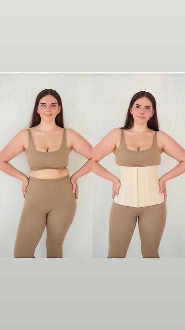 Бандажи, корсеты, корректоры: Корсет дает моментальное уменьшение талии за счет уникального кроя — 14