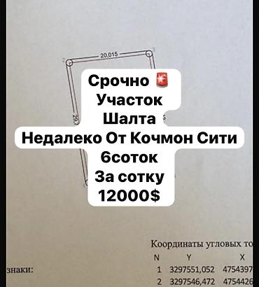 6 соток, Для строительства, Красная книга at lalafo.kg 6 соток, Для строительства, Красная книга