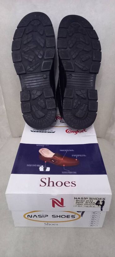Ayaqqabılar: Kişi üçün AYAQQABI - " NASIB SHOES " QIŞ üçün ALTI qalın Comfort — 8