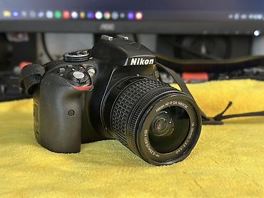 Фото и видеокамеры: Зеркальная камера Nikon с объективом AF‑P DX NIKKOR 18–55mm — 1