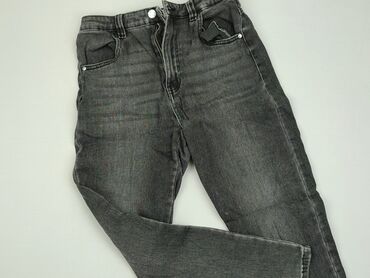 spódnice jeansowe z guzikami bershka: Jeansy, Bershka, L, stan - Bardzo dobry