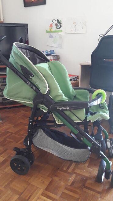 mini maus beba: Peg perego kolica, 4 polozaja( ležeći, polulezeci, polusedeci i