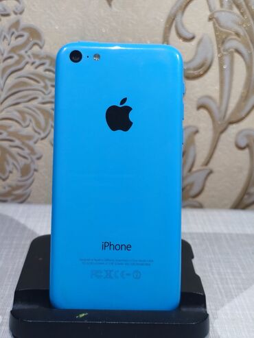 Apple iPhone: IPhone 5s, Б/у, 16 ГБ, Голубой, Кабель — 1