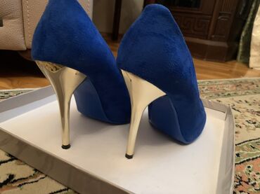 Tuflilər: Tuflilər, Ölçü: 40, rəng - Göy, İşlənmiş — 6