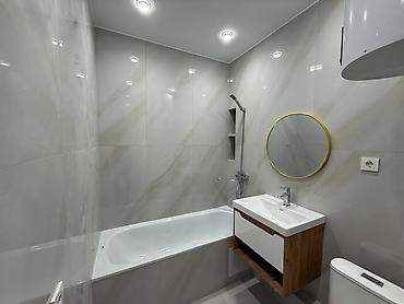 фламинго: 1 комната, 45 м², Ынтымак ж/м 106 серия улучшенная, 3 этаж, Евроремонт — 2