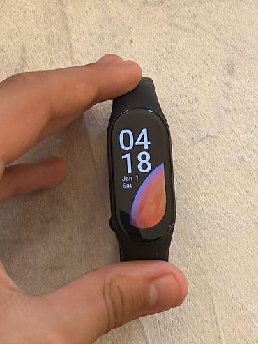 Tam işlək vəziyyətdədir.Mi band 7.Heç bir problemi yoxdur.Real alıcıya