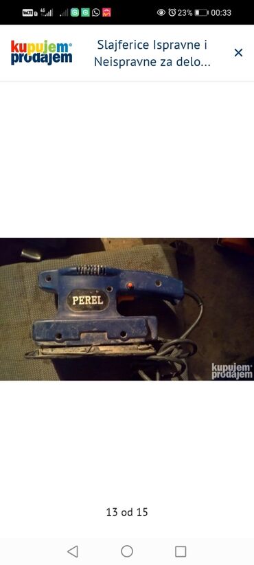 Električne polirke: Slajferice Ispravne i Neispravne za delove 1. Black&Decker KA88 na lalafo.rs — 13 Električne polirke: Slajferice Ispravne i Neispravne za delove 1. Black&Decker KA88 — 13