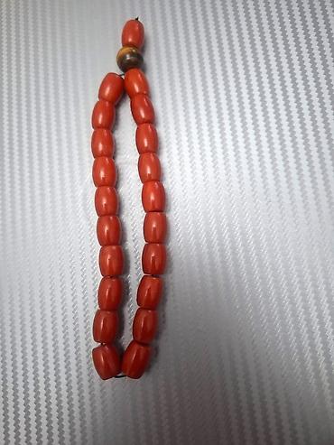 Təsbehlər: Məhsul: Mərcan təsbeh - Material: Mərcan (qırmızı) - Rəng: Parlaq — 5