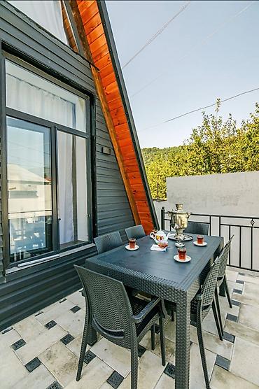 villa sekilleri: 120 kv. m, 4 otaqlı, Kanalizasiya, Kombi, Qaz — 1