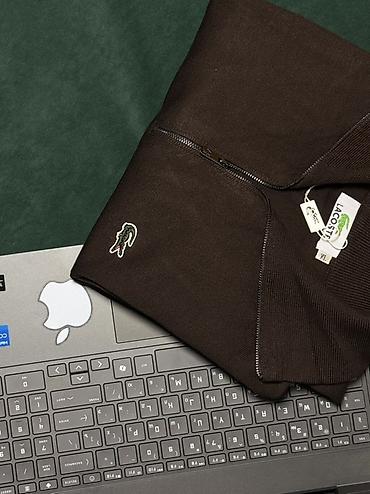 одежд: Свитер Lacoste на молнии (полугольф) - Бренд: Lacoste - Модель — 1