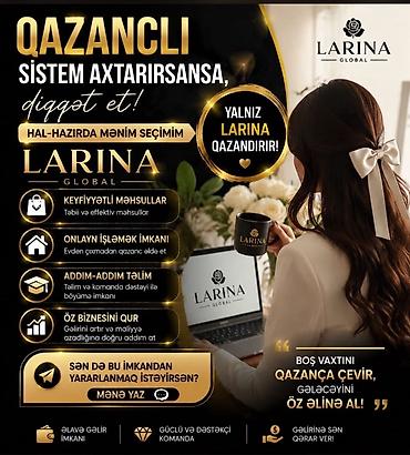 veten n muhafize xidmeti: Larina Global – Onlayn qazanc və şəxsi inkişaf imkanı • Keyfiyyətli — 1