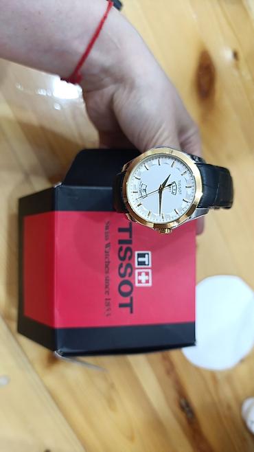 saat kişi: Yeni, Qol saatı, Tissot, rəng - Qara — 1