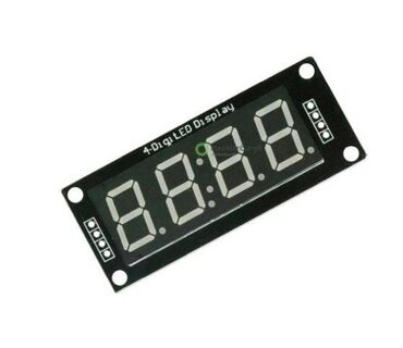 Чехлы: Светодиодный дисплей 4 х значный часы TM1637 с двумя точками