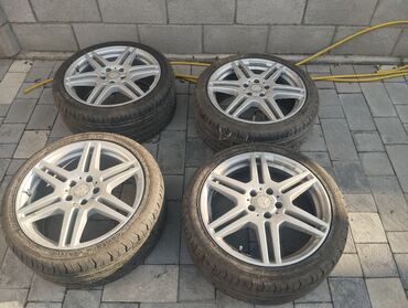 Колеса в сборе: Колеса в сборе 265 / 40 / R 18, Б/у, Комплект, Легковые, Литые, отверстий - 5