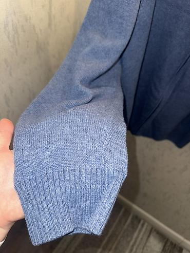 Свитера: Мужская шерстяная кофта на молнии LORENZO MAGNI, Made in Italy. На — 4