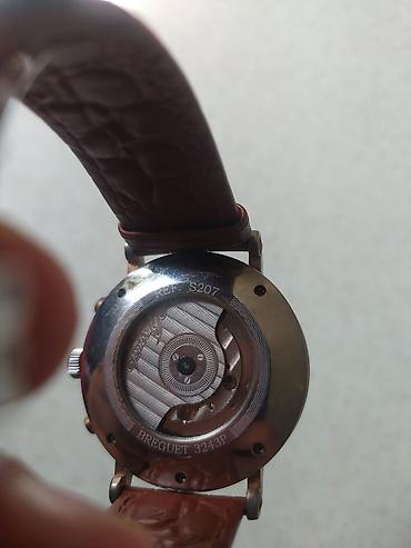 saatlar type 0: İşlənmiş, Qol saatı, Breguet, rəng - Qəhvəyi — 3
