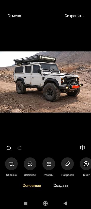 Land Rover Defender: 1999 г., 2.5 л, Механика, Дизель, Внедорожник at lalafo.kg Land Rover Defender: 1999 г., 2.5 л, Механика, Дизель, Внедорожник